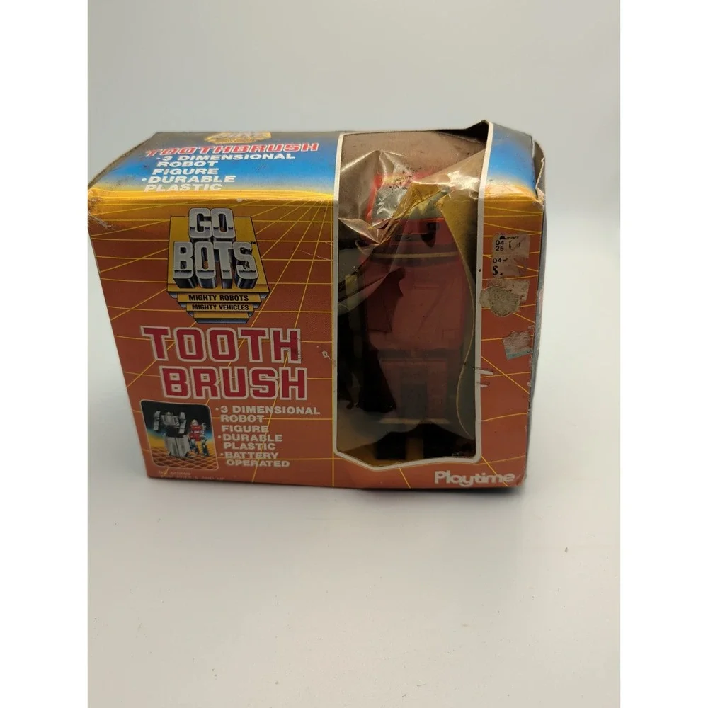 RARE PLAYTIME GO BOTS TOOTH BRUSH